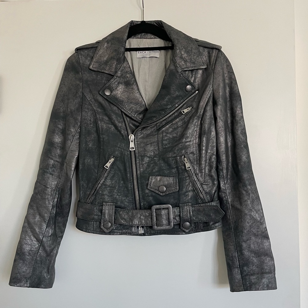 EACH X OTHER Leather Jacket